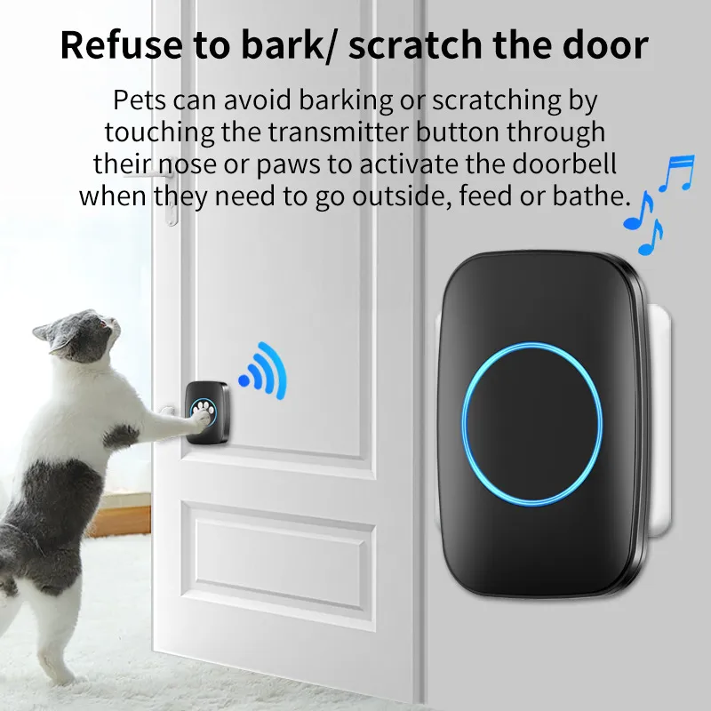 Door Bells How To Get Dog To Stop Barking At Doorbell Poop Bags