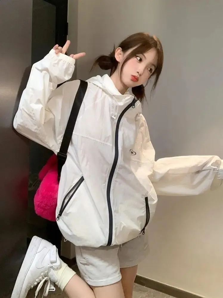 Korean Tops: Womens White Transparent Lightweight From Pong01