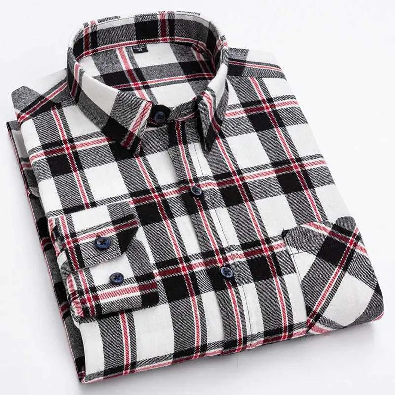 MENS CASUAL SHORT SLEEVE CHECKER SHIRT CLASSIC FLANNEL SHIRTS LOWRIDER USA