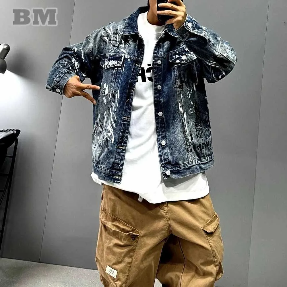 Mejor Precio En A Granel Streetwear Harajuku Denim Veste: Veste De