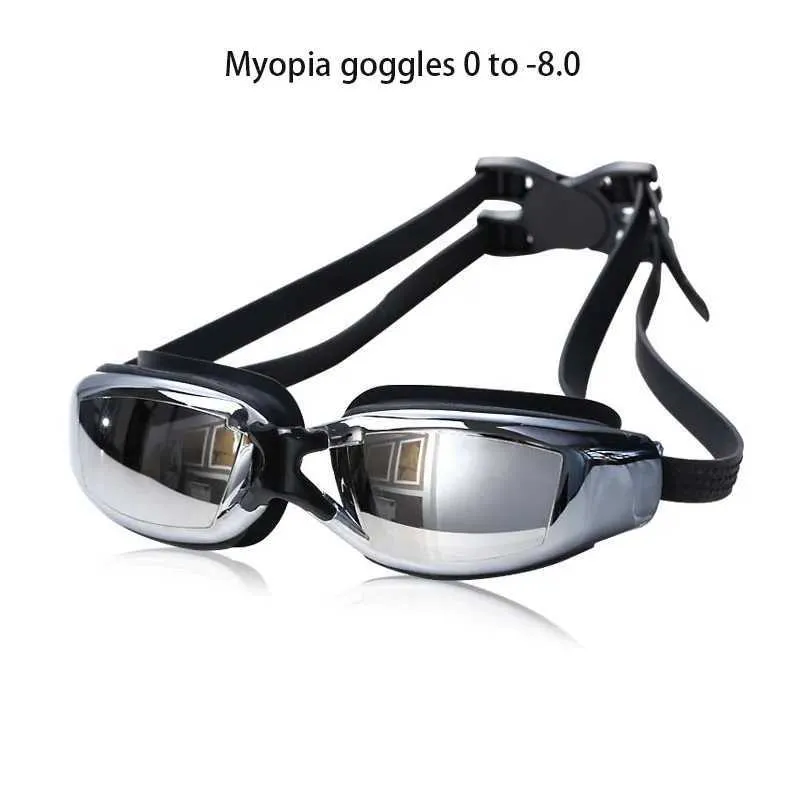 Anti-Fog Myopia Swimming Goggles with Adjustable High-Definition