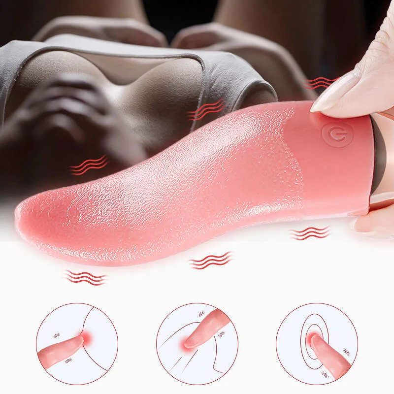 vibrator wand sex toy Soft Realistic Tongue Shaped Vibrators For Female Sex... From 8,96 €