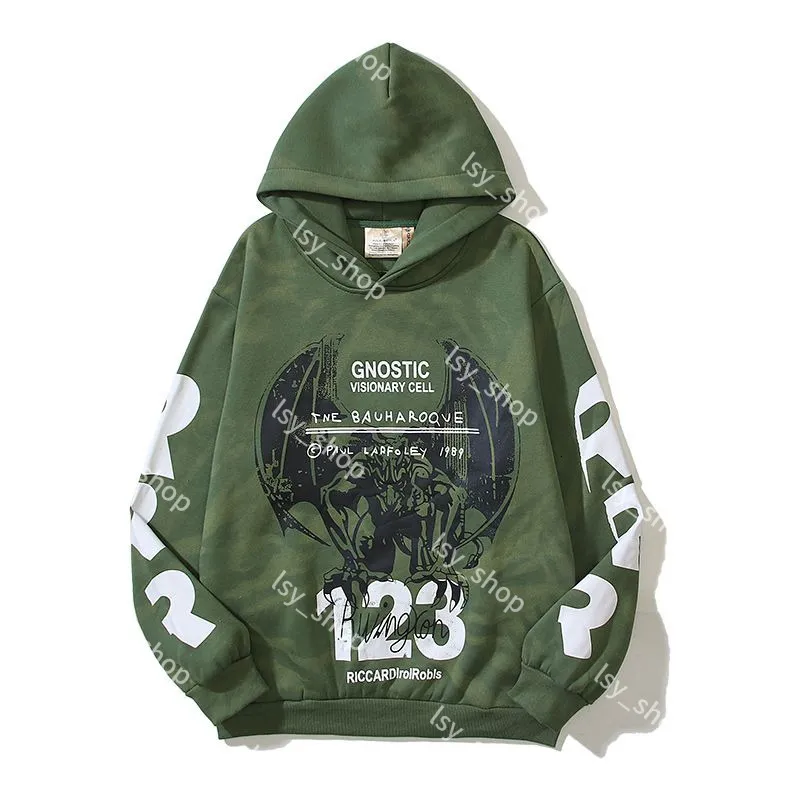 新作グッ RRR123 Vintage Oversized Hoodie shirt with t shirt for Men ジャケット・アウター