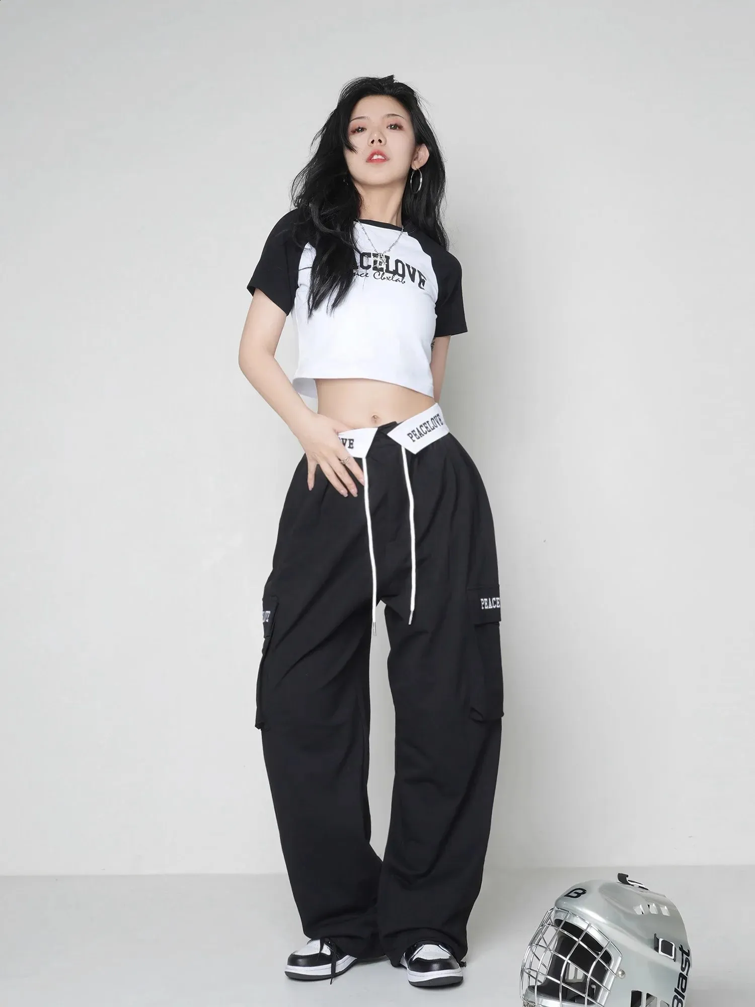 CBXLAB Street Dance Womens Flip Waist Hip Hop Jazz Dance Sports