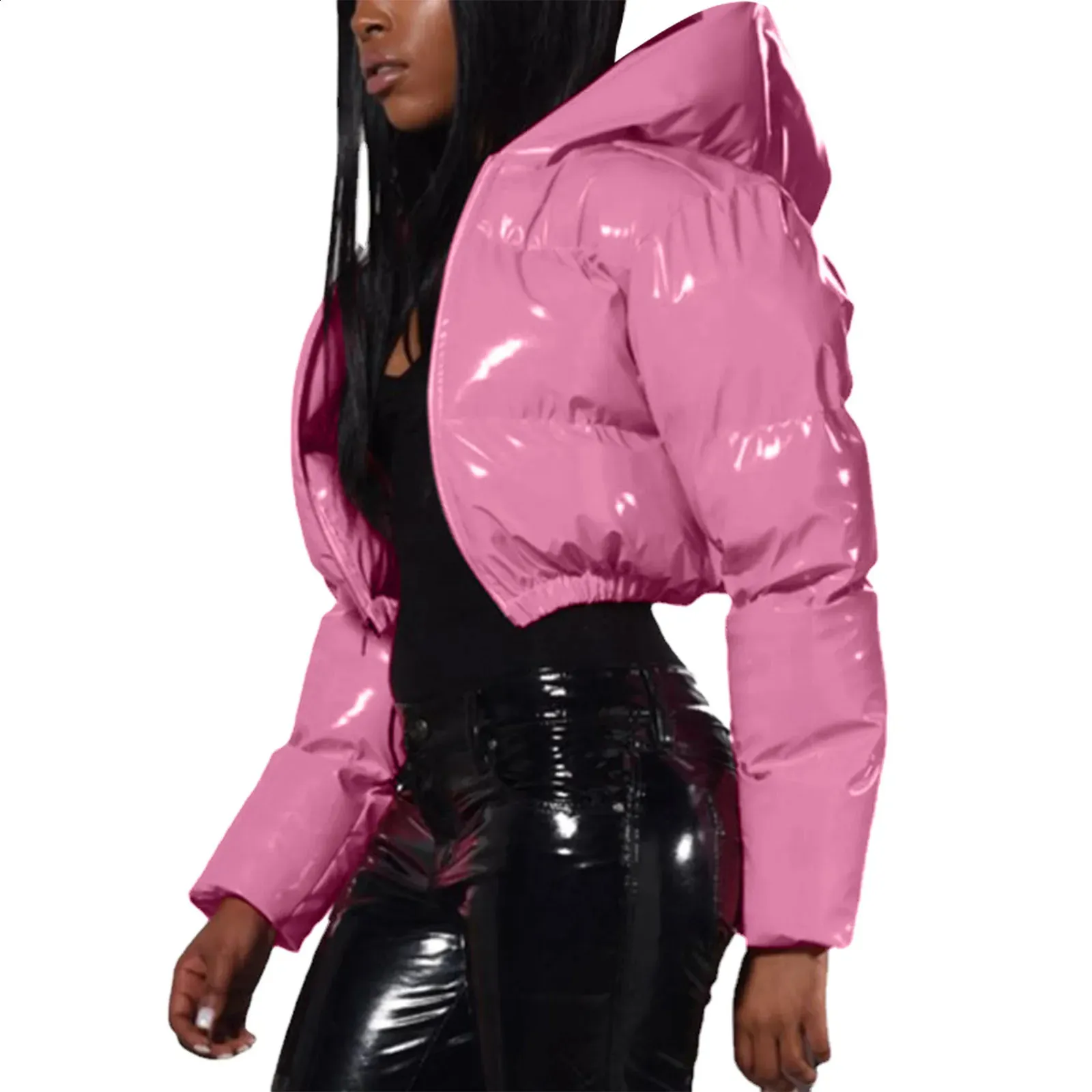 Pink Bubble Latex Coat Mommy Me Bubble Coats – JustLivXO