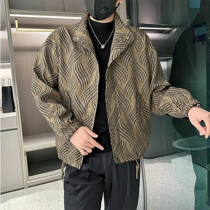 Korean Style Clothes Mens Lightweight Spring Autumn Jacket