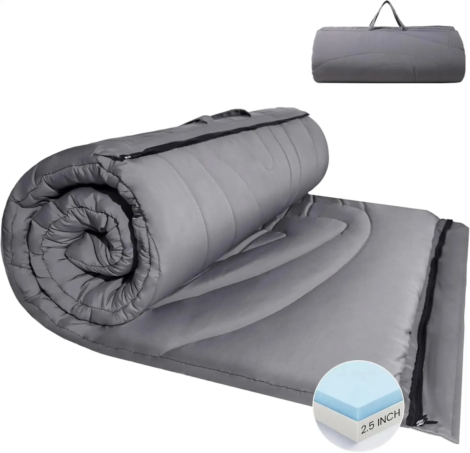 Floor Sleeping Mat: Extra Large Memory Foam Camping Pad