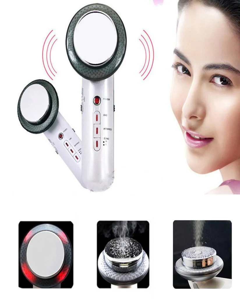 3 In 1 Ultrasonic Cavitation Ultrasonic Skin Massager And EMS Body