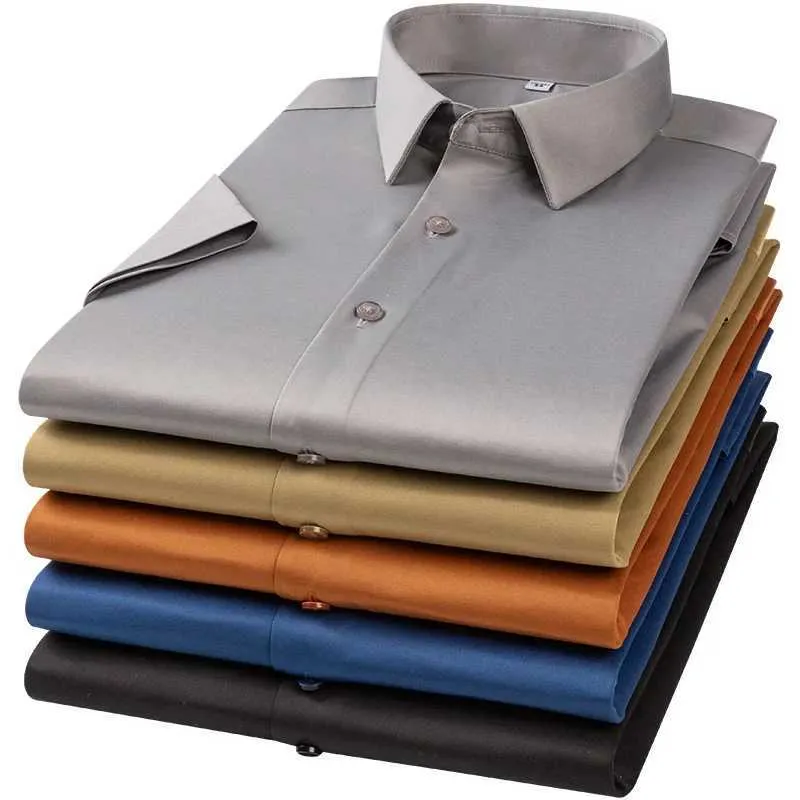 Mens Collarless Dress Shirt: Wrinkle Resistant Short... From Katcho1,  $11.71 | DHgate.Com