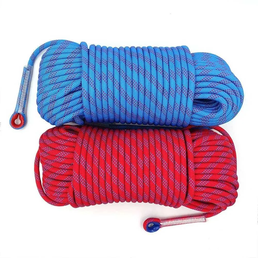 Guide Rope 30m 50m Static Climbing Rope, 10mm Rock Tree Wall Climbing Equipment ...