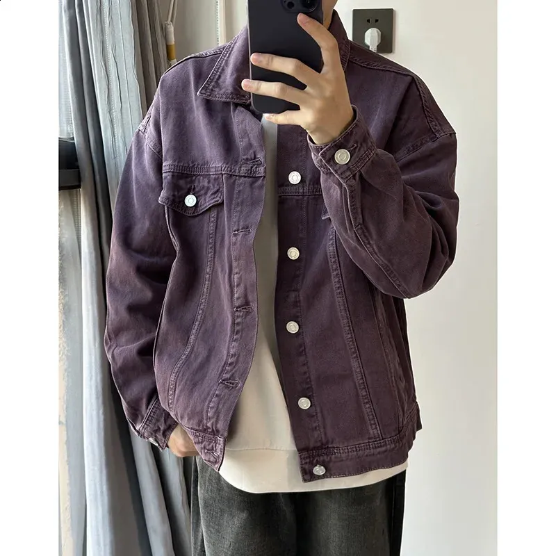 NUBIAN（ヌビアン）の「【PURPLE STAIN】SPRAY LOGO DENIM