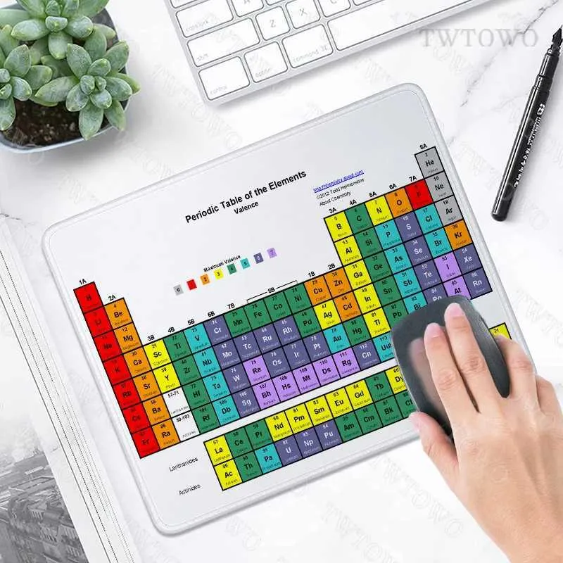 Mouse Pads Wrist Rests Mouse pad gaming small size computer desk pad natural rubber cartoon player peripheral elements table carpet home keyboard pad H240926