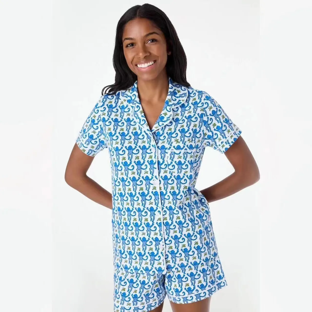 Pigiama donna camicia best sale