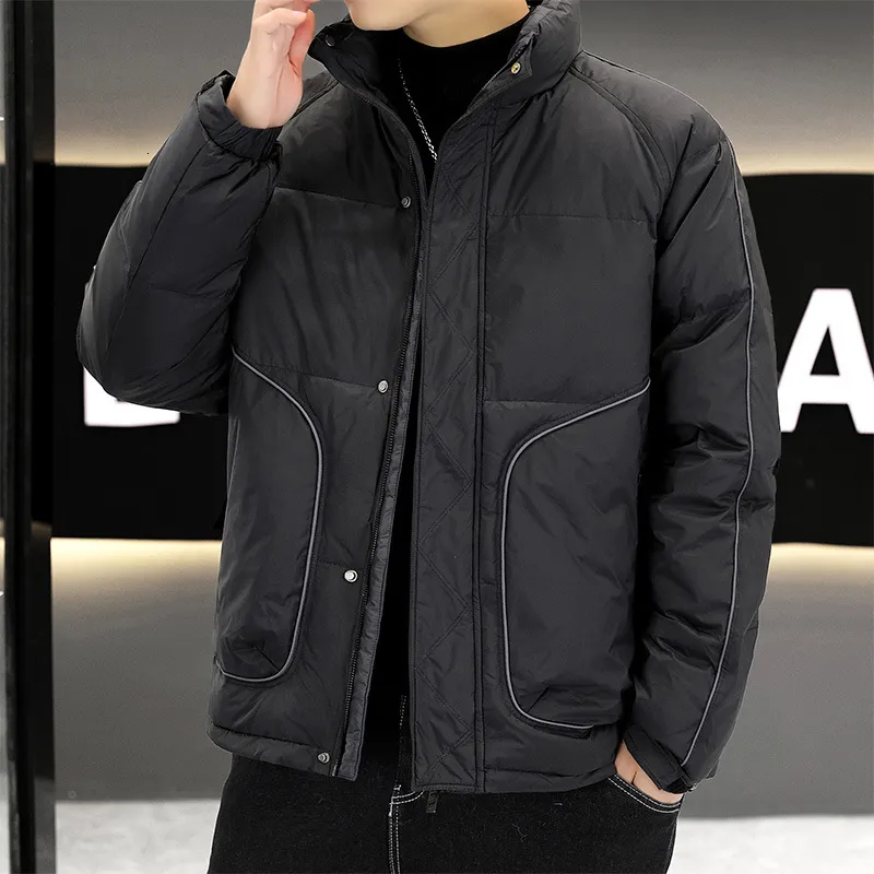 Parajumpers Panda puffer jas met donsvulling en ritszakken • Naturel Parajumpers Panda puffer jas met donsvulling en ritszakken • Naturel