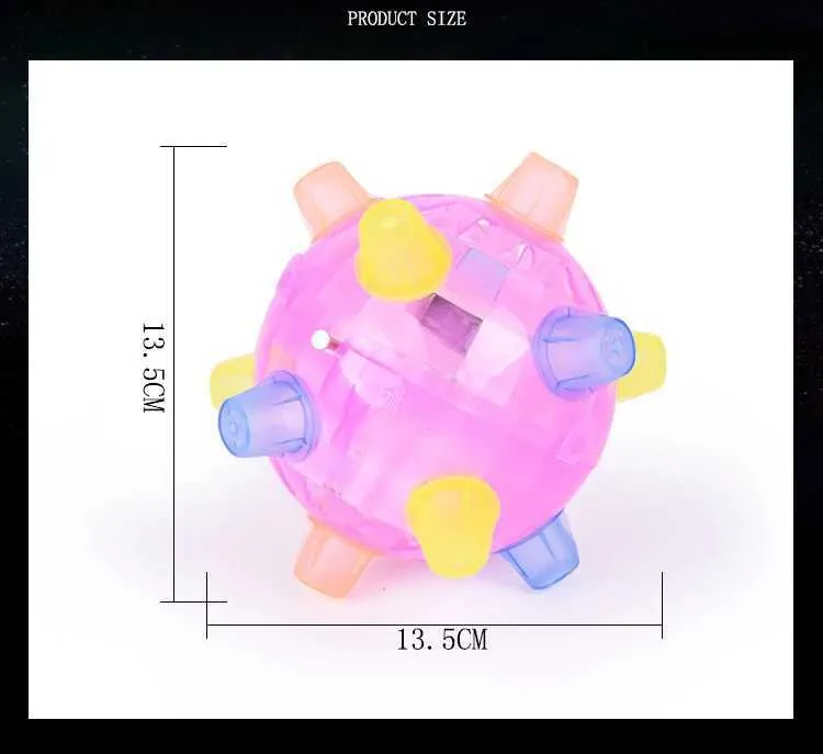 vibrating ball toy Unboxing and Review of Gleams Ball Plastic Dancing Jumping Vibrating Ball  Toys for Kids main image 1