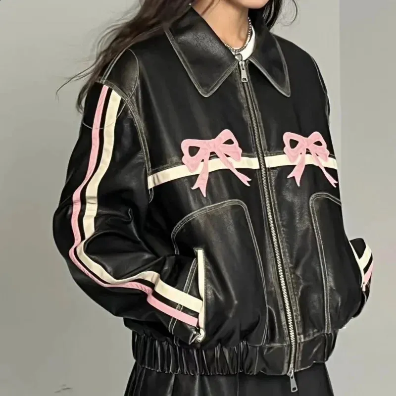 blutenblatt Western Leather Jacket　Y2K Leather Jacket Y2K | Y2K Wave