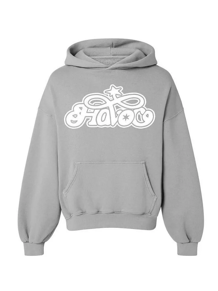 Men's Two-Piece Tracksuit Set with Pullover Hoodie and Drawstring
