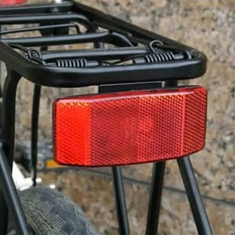 Rack Mounted Rear Bike Light Bicycle Rear Light with Reflector Rack Mount - Safety Warning Tail ...