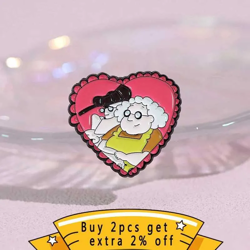 Cartoon Series Enamel Pin Brooch Neutral Gender Metal Badge XZ9438