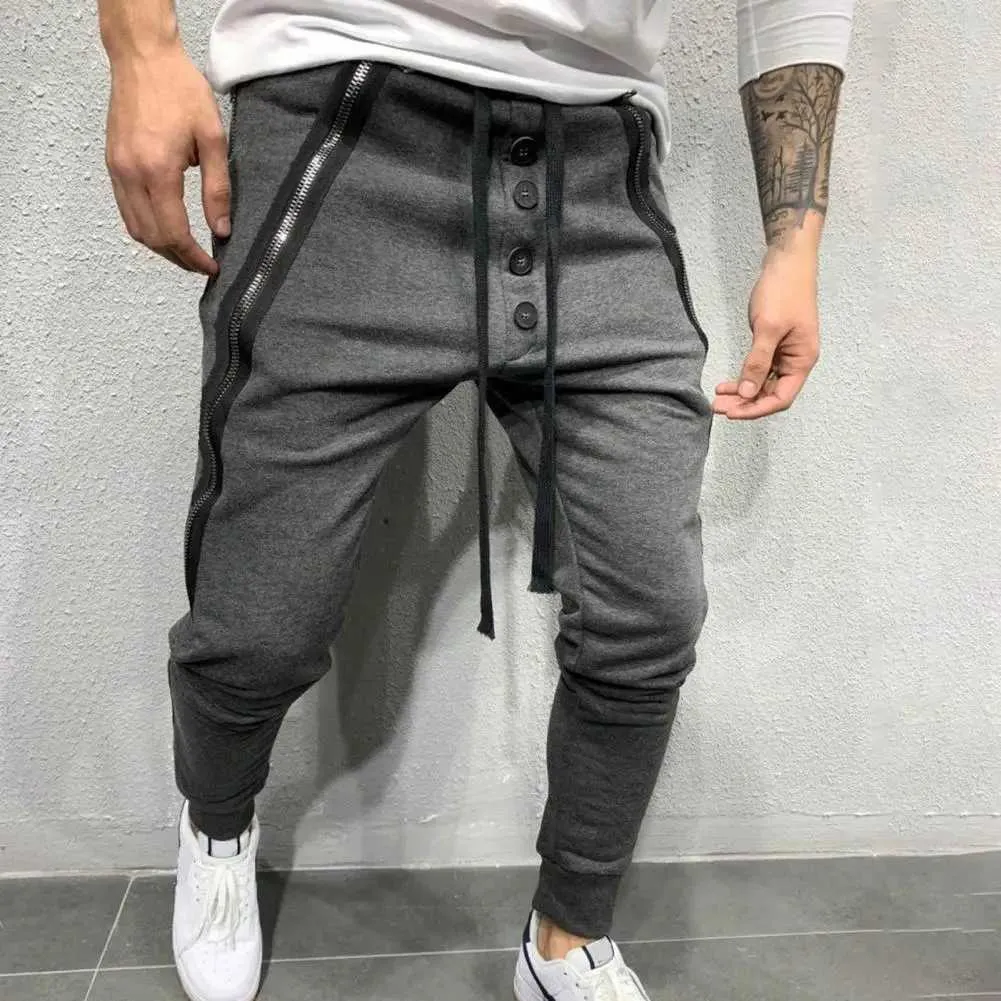 Mens Tight Ankle Slim Fit Jogger Pants For Fitness And Exercise Autumn Fashion Trouser Q240926 From Ccawda 14.86 DHgate.Com