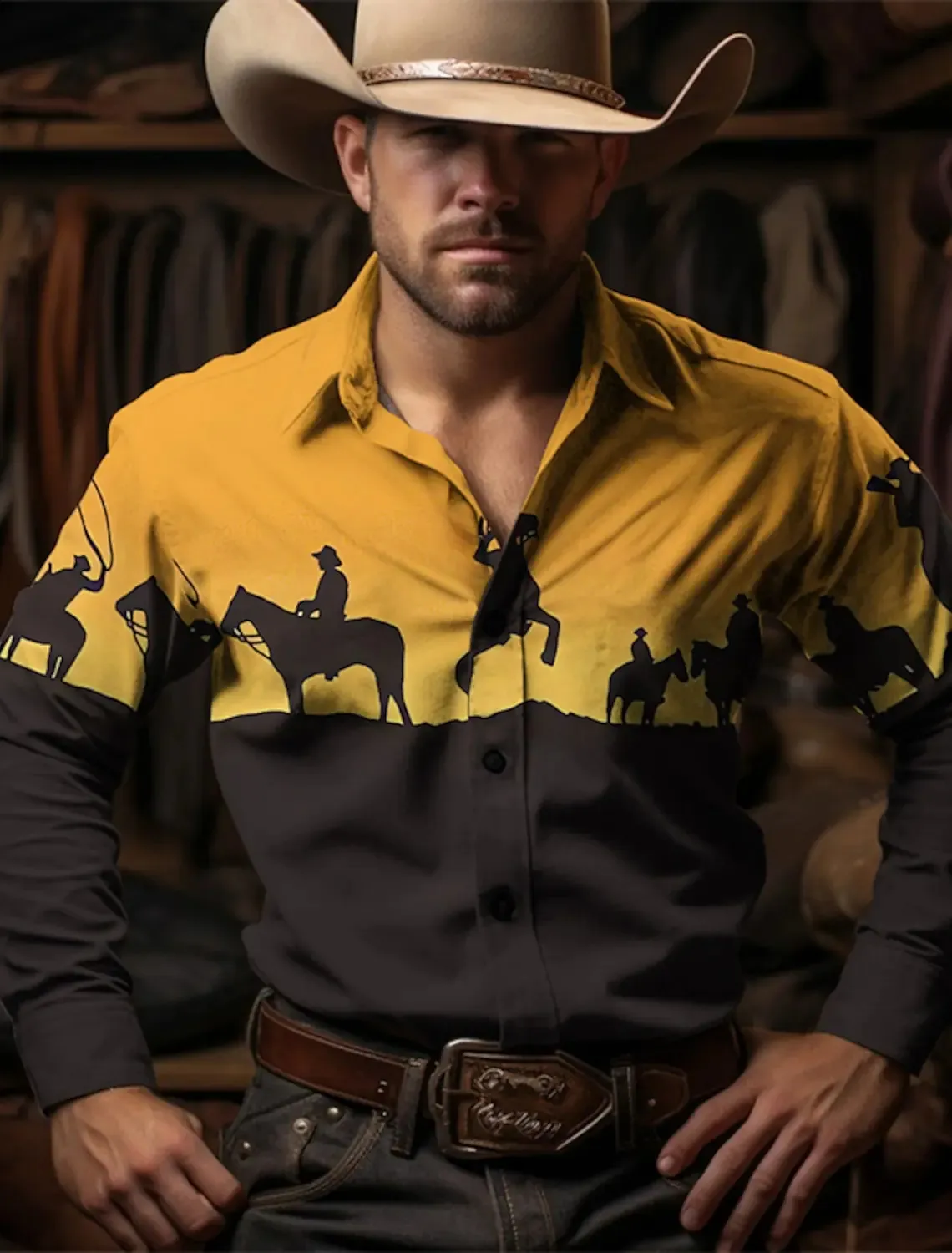 Vintage Cowboy Shirts Mens Save Big On Bulk Long Sleeve Western