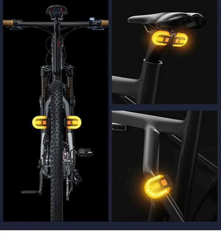 Thorfire Rechargeable Rear Bike Lights Bicycle Lights Front And