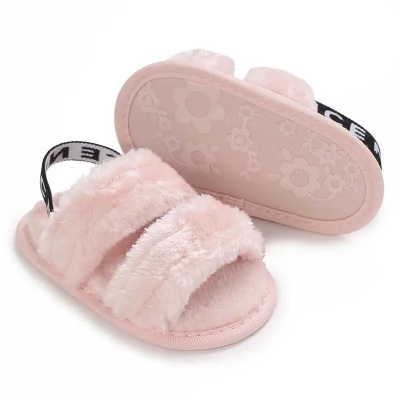 Super Soft Plush Baby Shoes Sandals for Newborn Toddler 0-18