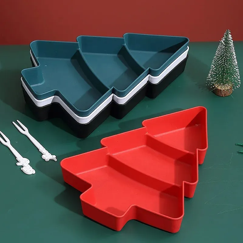 Tarmeek Christmas Decorations Cupcake Shaped Candy Box Multifunctional Fruit Shaped Candy Tray Food Storage Box Snack Candy Cookies Fruit Food Candy Holder Christmas Xmas Tree Ornaments