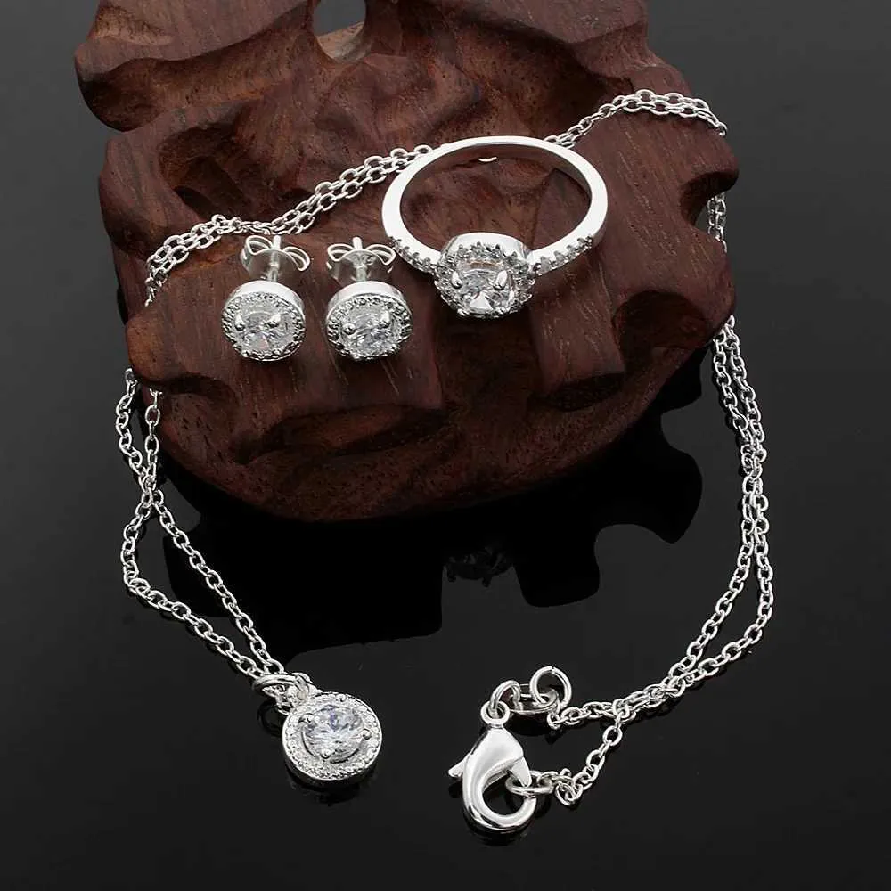 Sterling Silver Christmas Gift Set: Elegant Crystal From