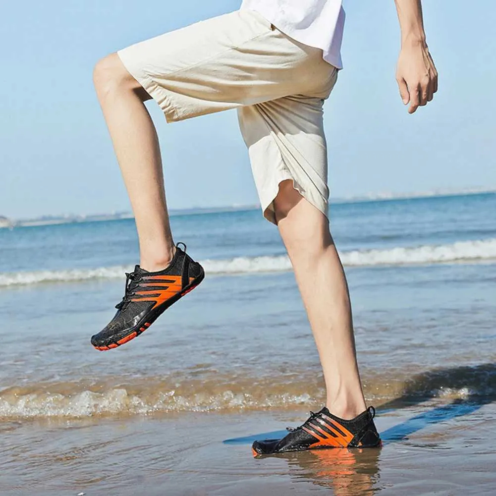 For Men Beach Water Shoes Unisex Barefoot Water Shoes For