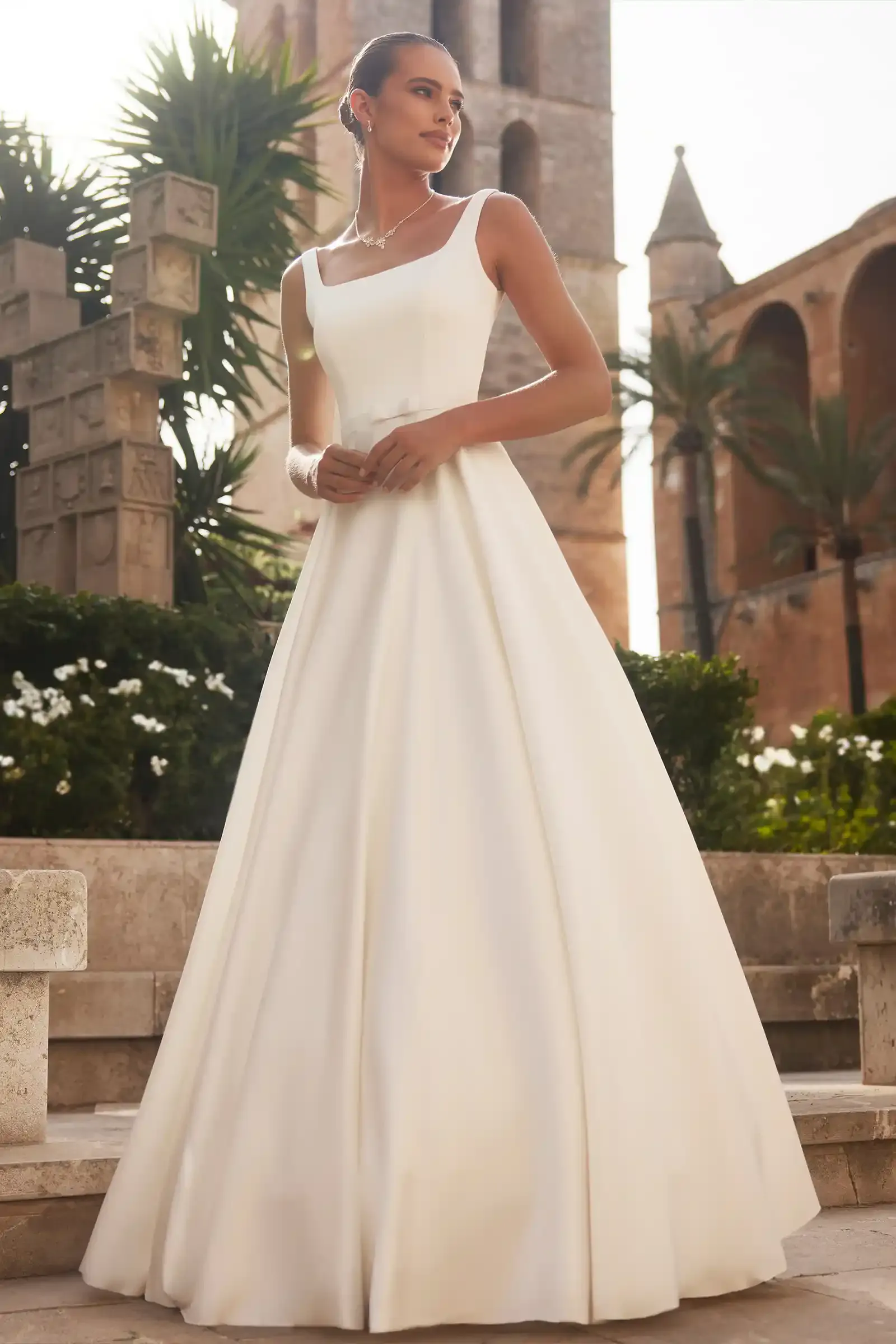 Bohemian Princess Wedding Dress, A-Line Tulle Bridal Gown, Sweetheart  Neckline, Shiny, Sexy, Robe De Mariee