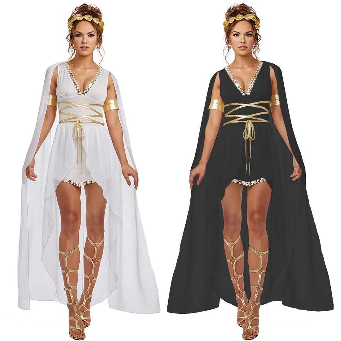 Save Big on Bulk Ladies Cleopatra Costume Greek Goddess Costume Dress For  Women Sexy Cleopatra Athena Cosplay For Halloween, Medieval Movie Role