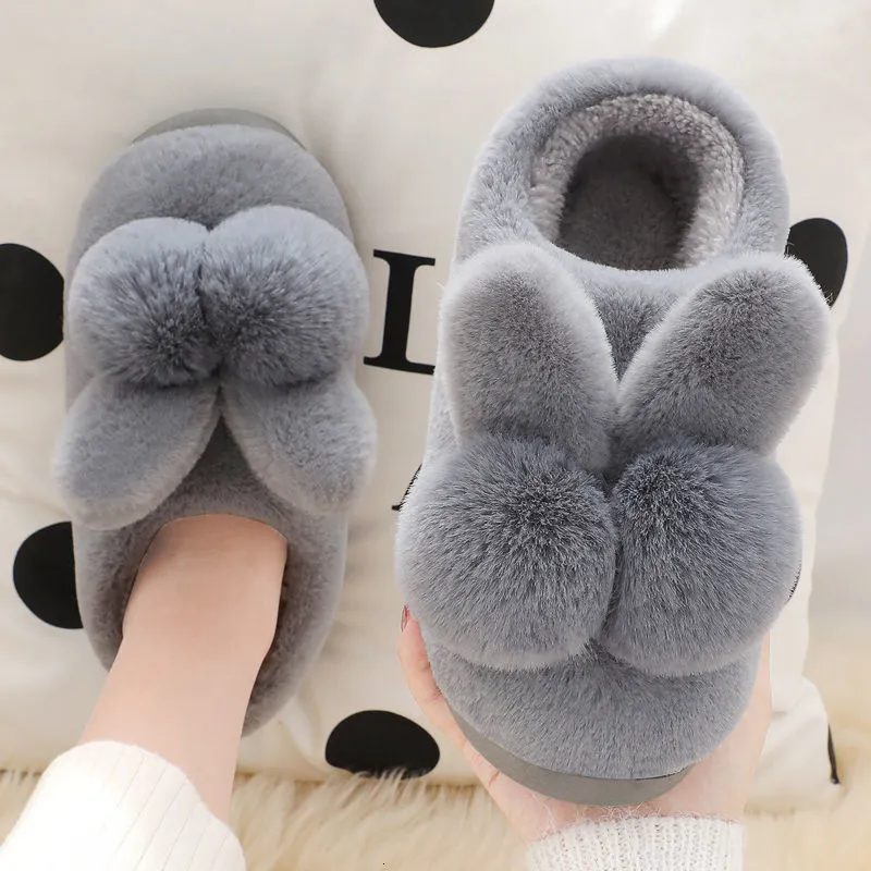 Women's Warm Cotton Slippers Thick Bottom Indoor Anti-Slip, Postpartum,  Autumn/Winter