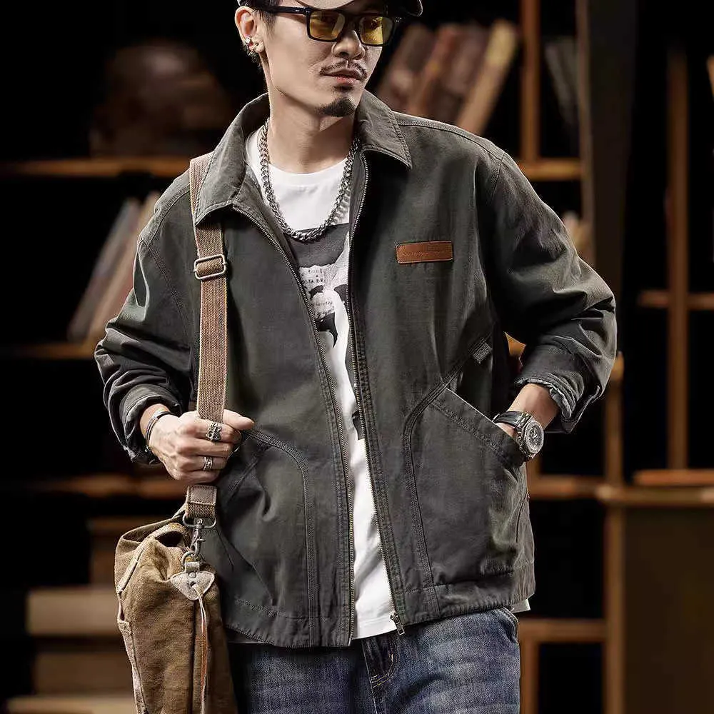 Mens Casual Detroit Workwear Jacket - Spring/Autumn 2024