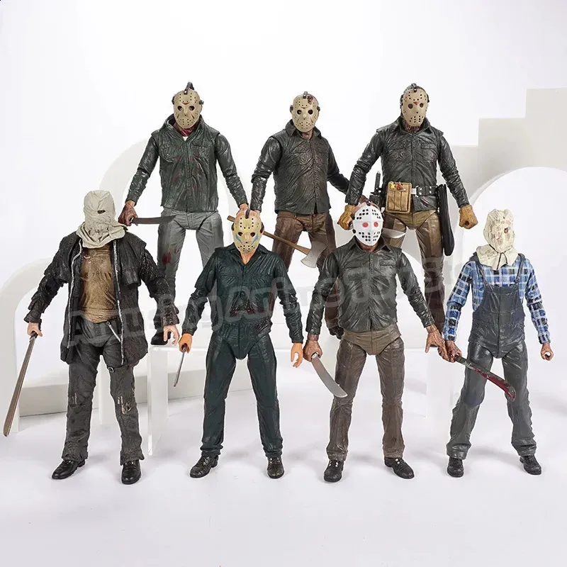 NECA Jason Voorhees PVC Eylem Şekil 2024 Korku Film Yi TL438.2