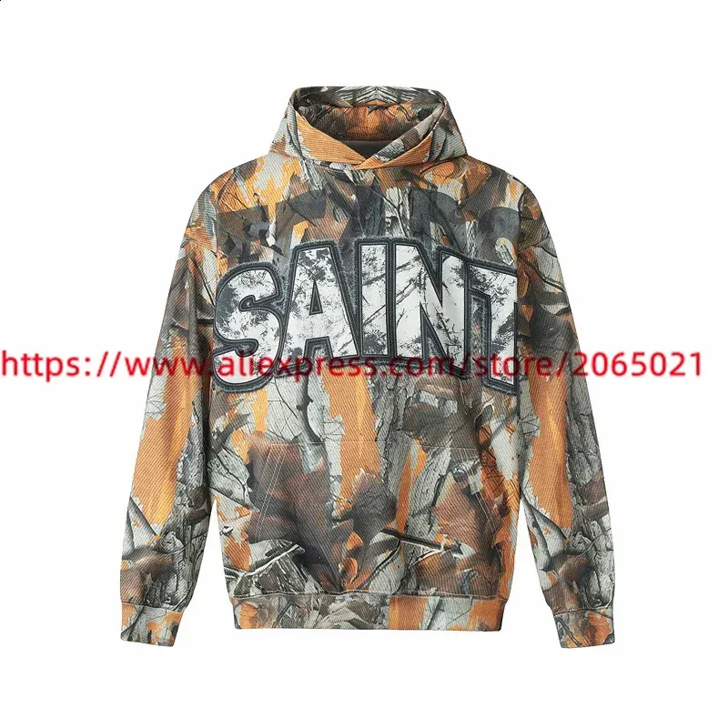DHgate.com:Oversized Camouflage Hoodie - Unisex Pullover