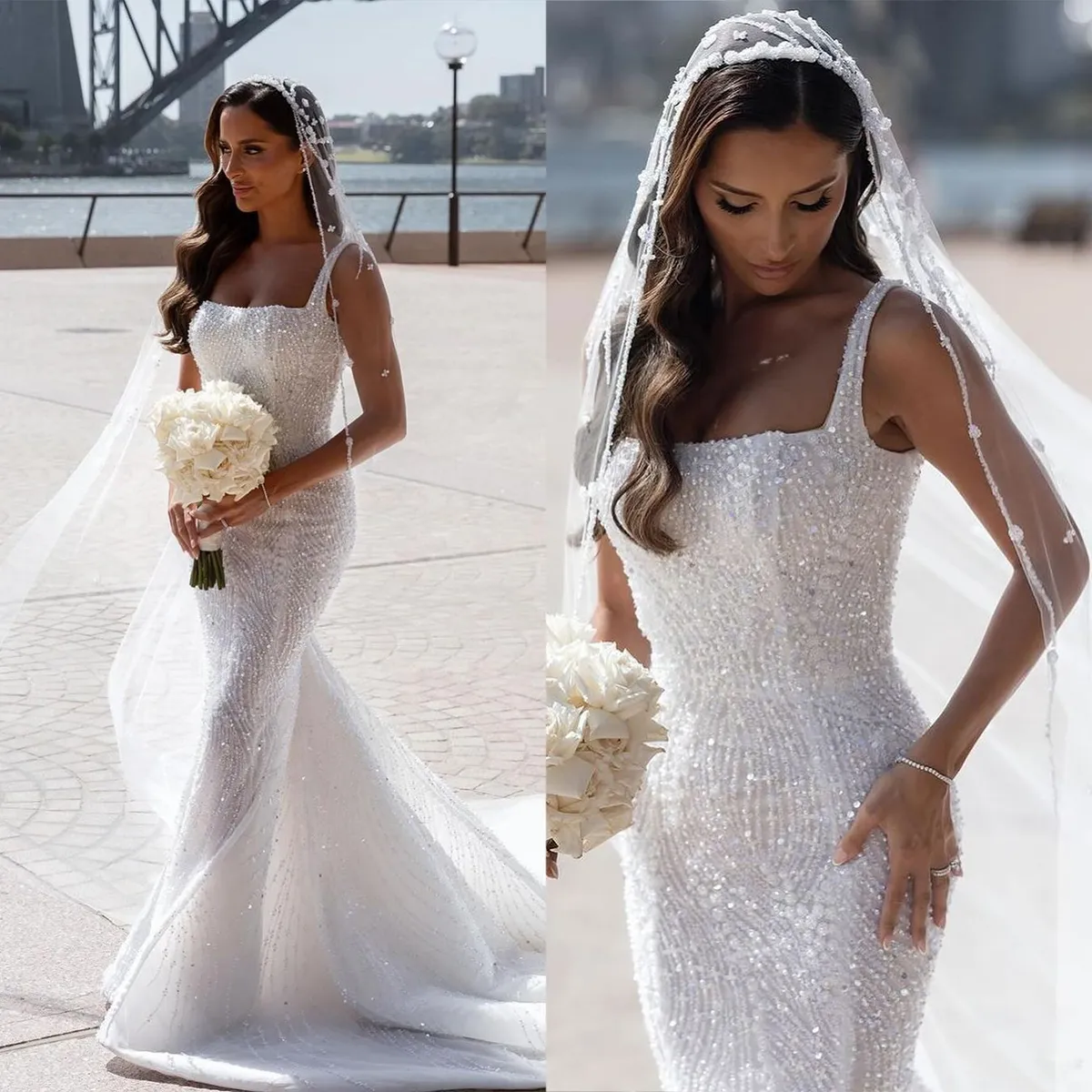 PERFECT Sexy V-Neck Sleeveless Wedding Dresses Backless Lace Appliques A-Line Bridal Gowns Custom Made Summer Vestidos De Novia