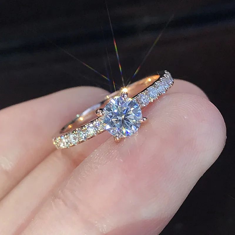 Diamond rings for female with price discount
