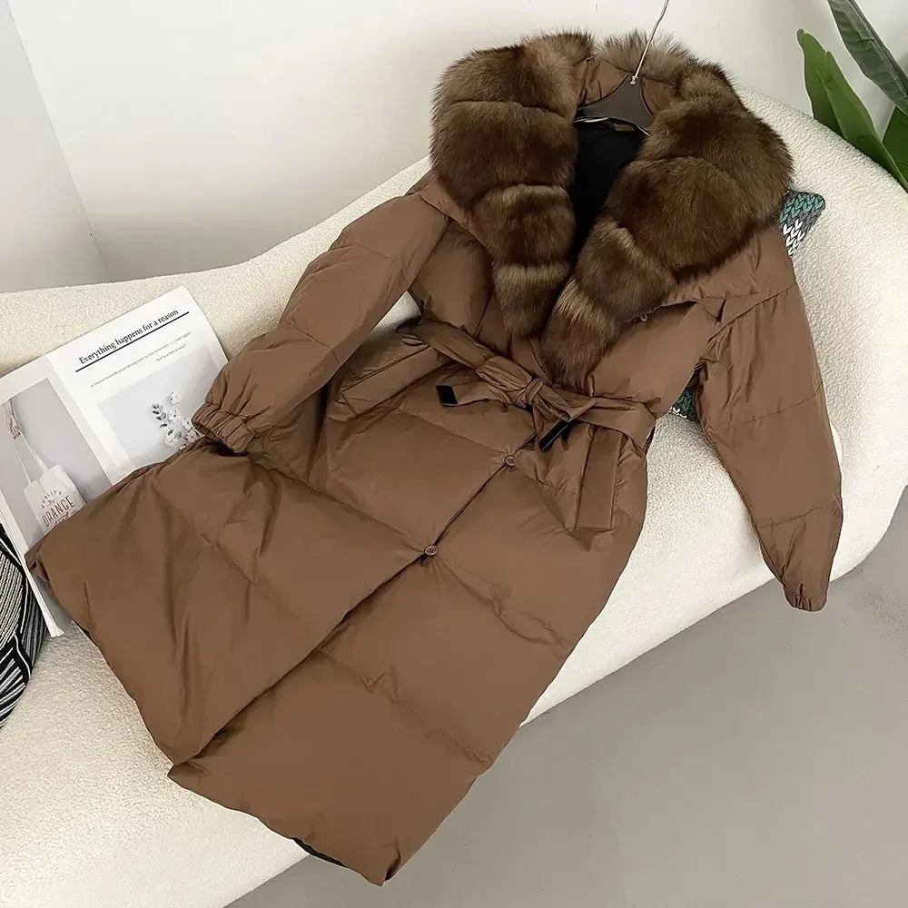 【レア品】frufru Warm Down Coat Jacket Urious Womens Winter Jacket 90% White Duck Down From