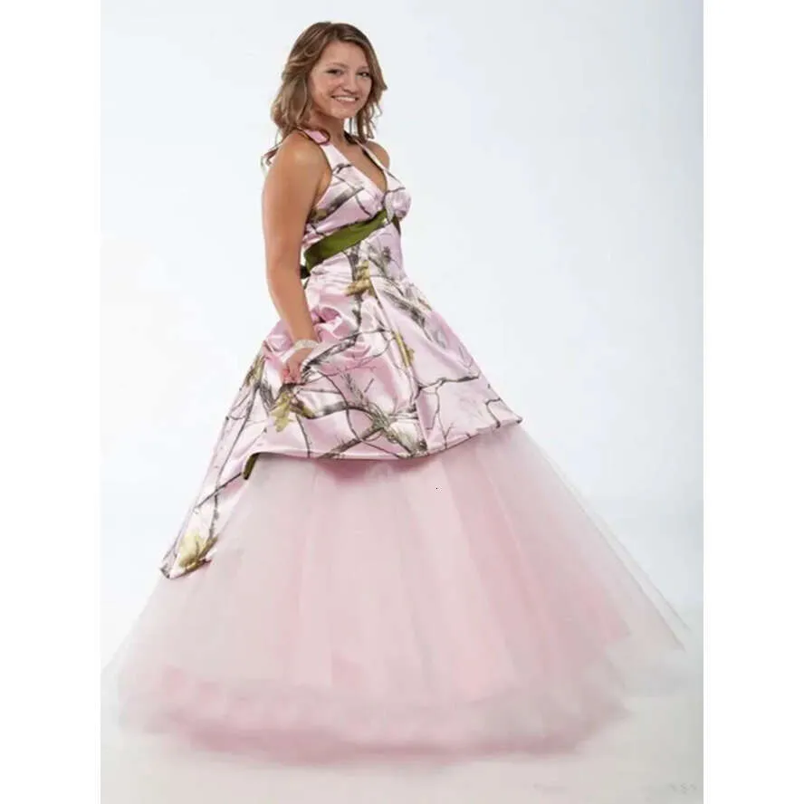 pink camouflage prom dress Pink Camouflage Wedding Dress With Detachable Chapel Train Plus Size Bridal  Gown from Dhgate A-Line Wedding Dresses