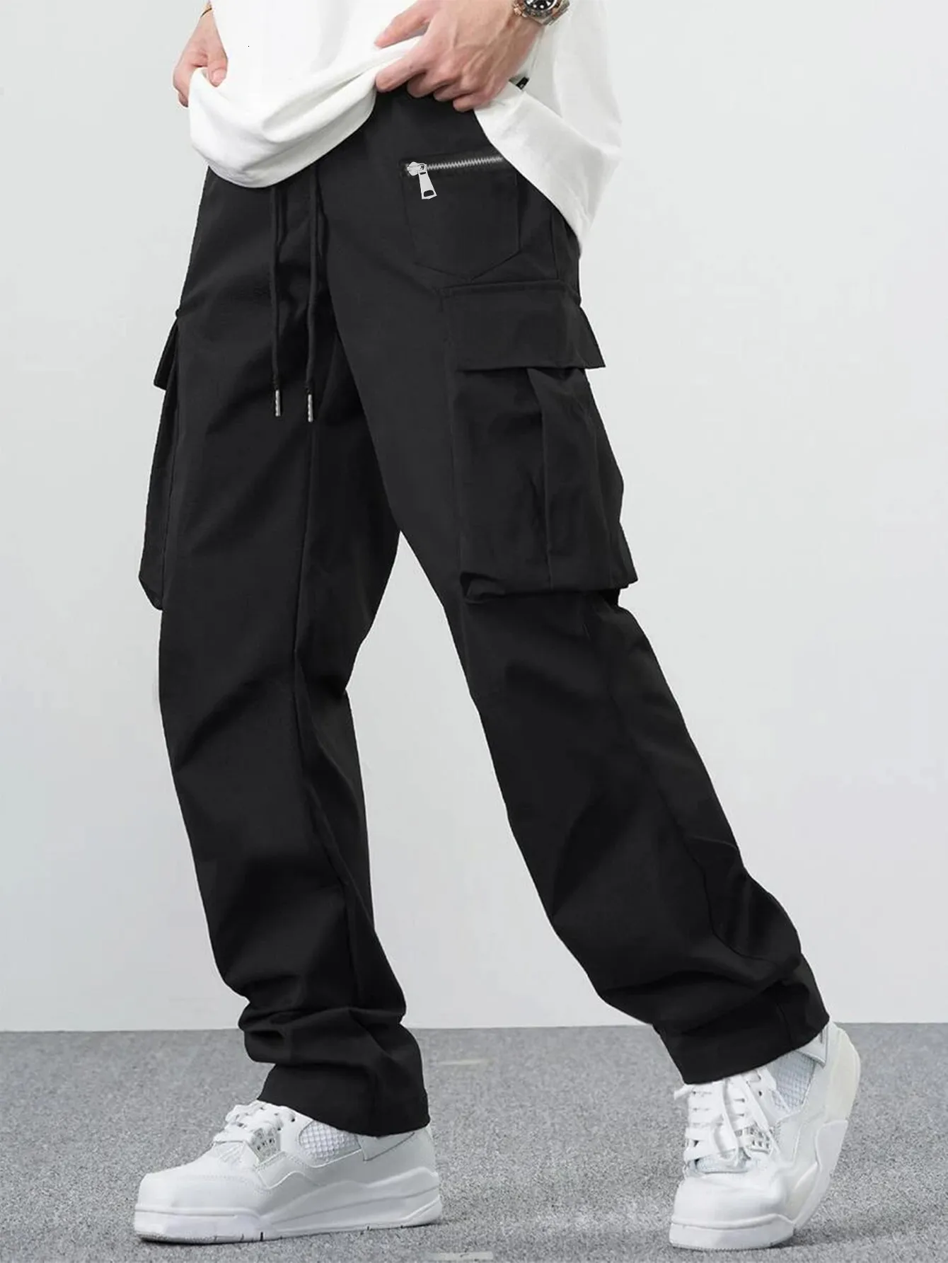 Baggy Cargo Pants Men Drawstring Cargo Pants For From Clothingg