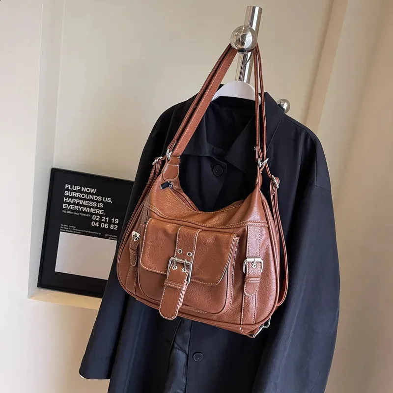 Sac à Bandoulière Femme Style Coréen En Cuir Synthétique - Tendance, Quotidien, Dimensions 28x16cm - 12