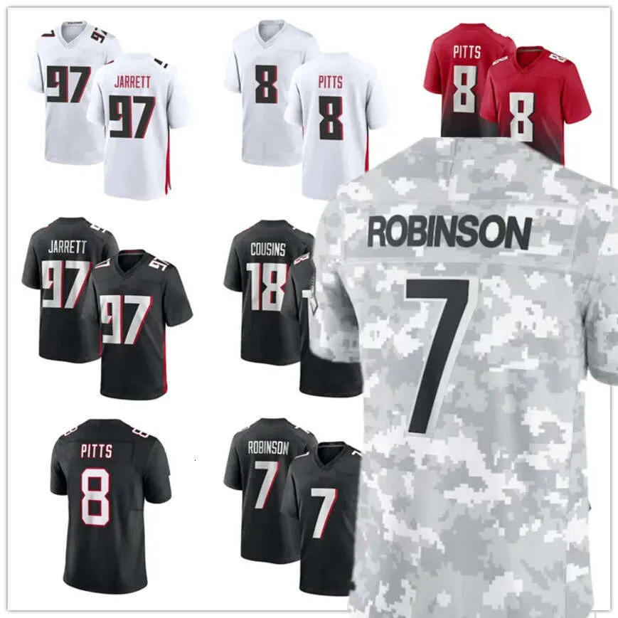 NFL Salute to Service Football Jerseys: Penix, Cousins, Bates