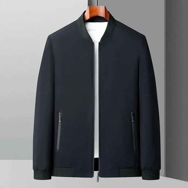 Save Big on Bulk Men 's Casual Jackets Men's Casual Baseball Jacket Loose  Fit, Solid Color, Spring Autumn, Windbreaker Best Deals on DHgate