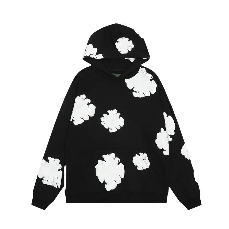 Mens black designer hoodie online