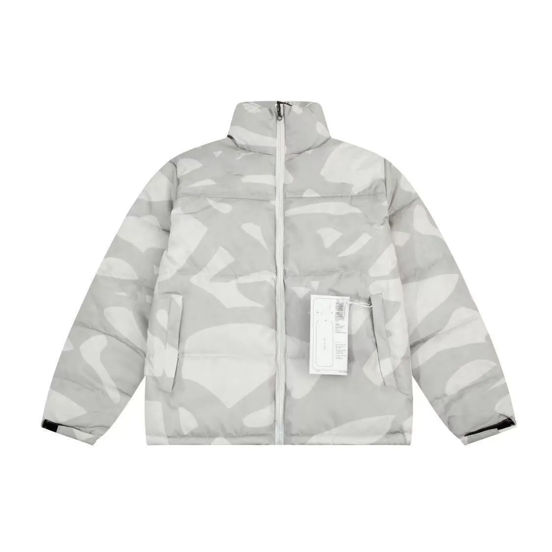 Cappotto da uomo Stylist Parka Giacca invernale imbottita US M-2XL senza cappuccio Moda Uomo Donna Soprabito Giacca imbottita Piumino Capispalla Casual Hip Hop Sport Streetwear_voghion.com