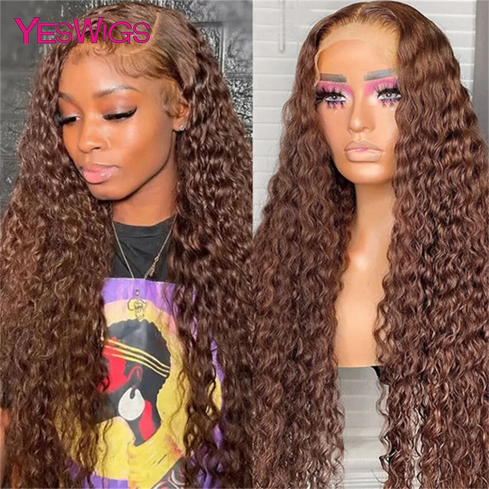Human Hair Blend 13x6 Transparent Swiss Lace Front Wig 8  display picture 1