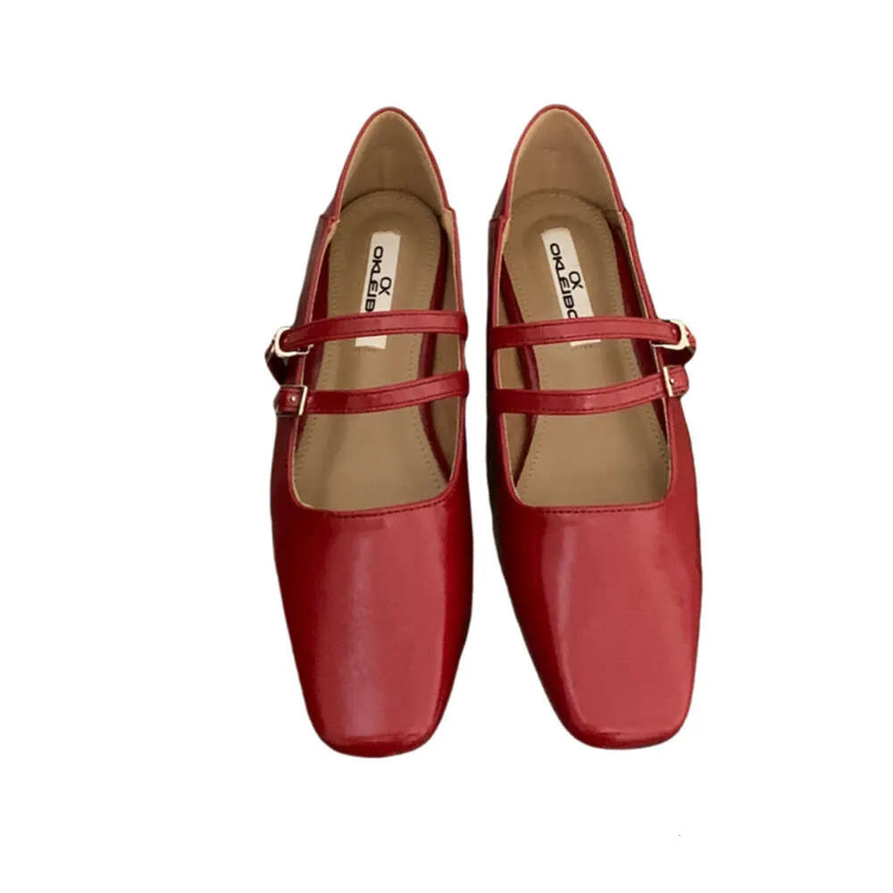 Mary Janes Femme Chaussures De Danse Ballet Mary Jane - Velours, Semelle Souple, Sangle Réglable, Pour Femmes Ballerine Femme