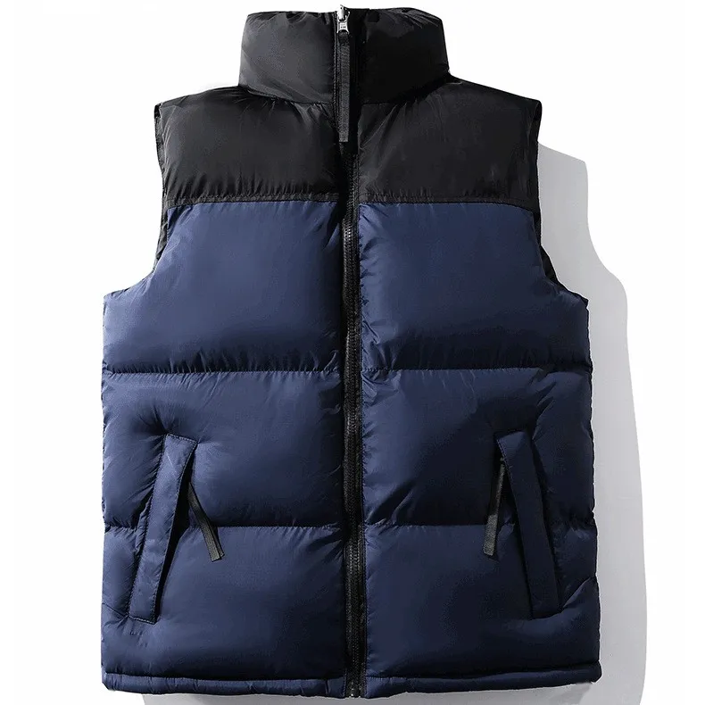 Cappotto da uomo Stylist Parka Giacca invernale imbottita US M-2XL senza cappuccio Moda Uomo Donna Soprabito Giacca imbottita Piumino Capispalla Casual Hip Hop Sport Streetwear_voghion.com