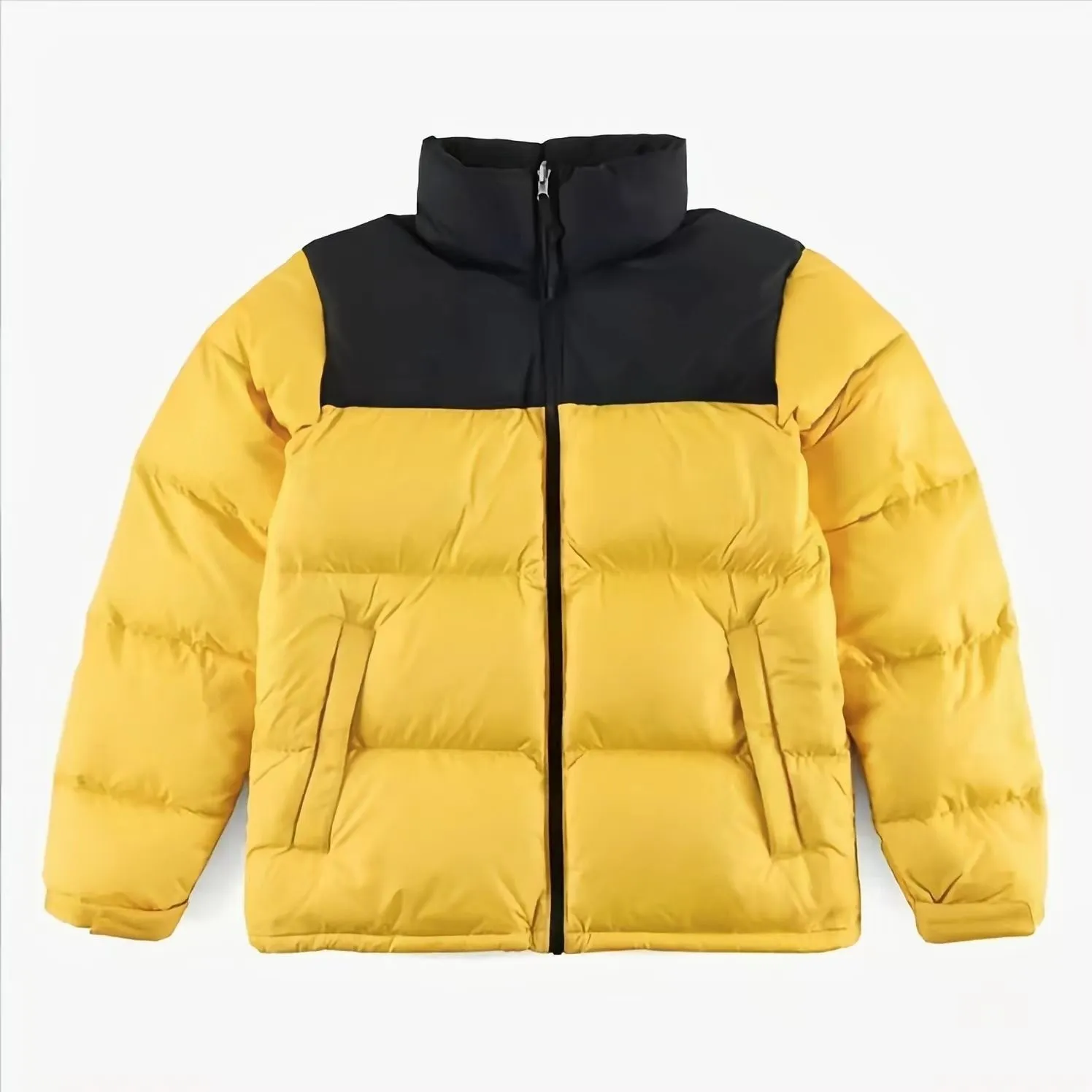 Cappotto da uomo Stylist Parka Giacca invernale imbottita US M-2XL senza cappuccio Moda Uomo Donna Soprabito Giacca imbottita Piumino Capispalla Casual Hip Hop Sport Streetwear_voghion.com